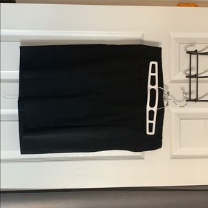 Limited Black Suit Skirt 8